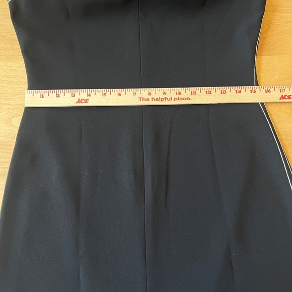 THEORY EMBROIDERED CAP SLEEVE SHIFT DRESS 6 MODERN CHIC CAREER CASUAL LUXURY - Picture 8 of 12